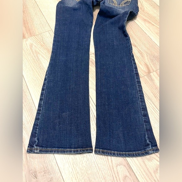 Hollister Dark Wash Low-Rise Flared Jeans, S25 - Picture 6 of 7
